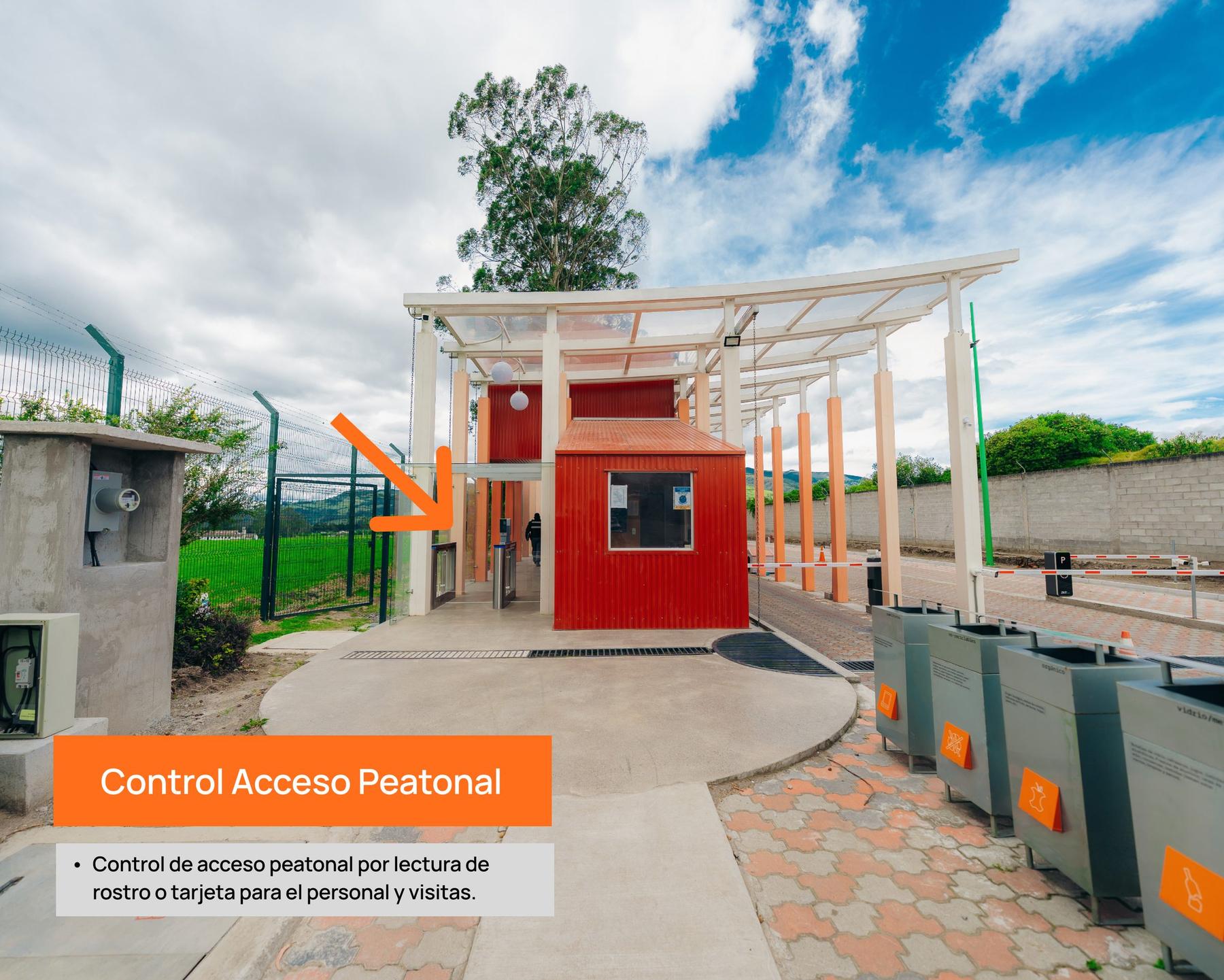 Control de ingreso peatonal