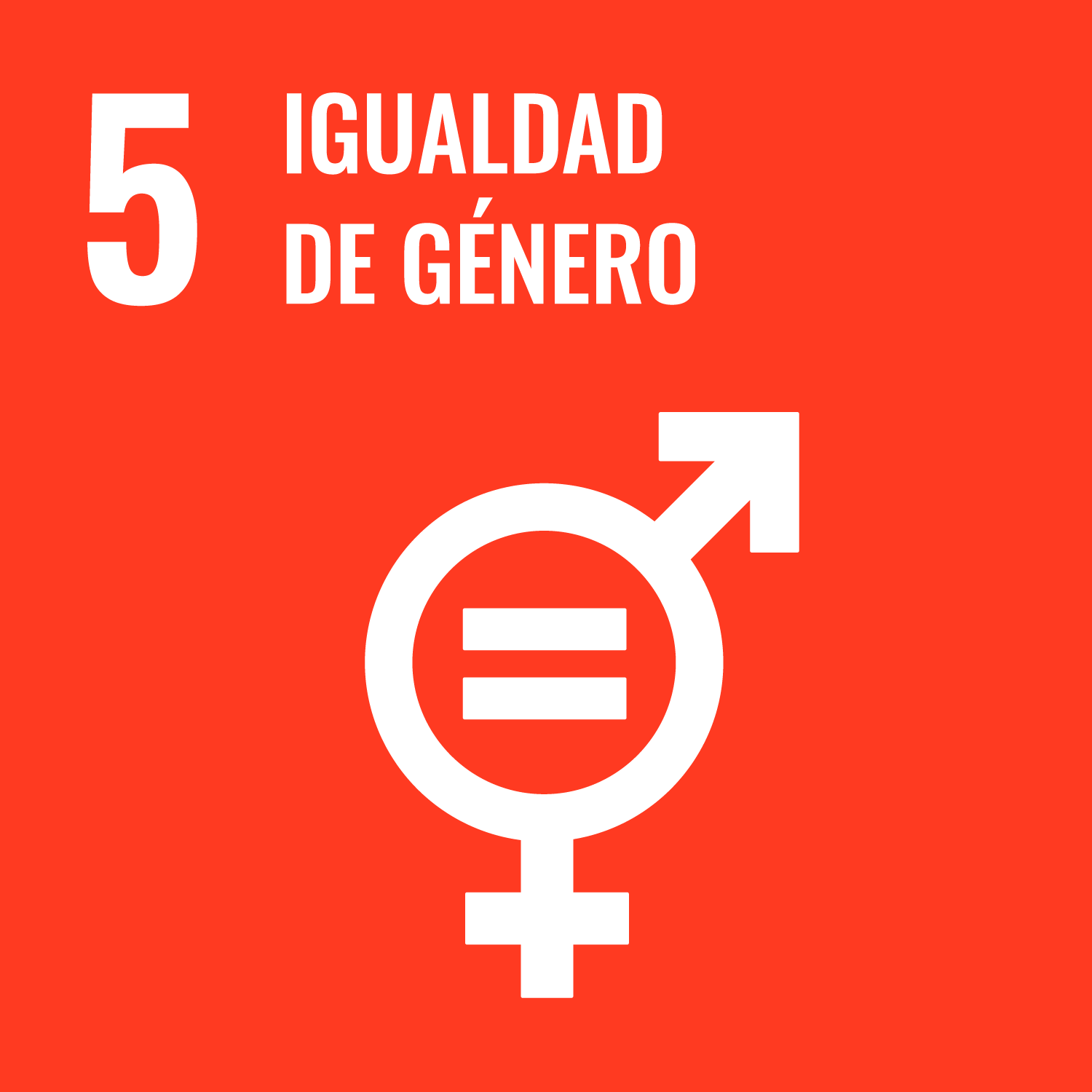 ODS 5 · Igualdad de género