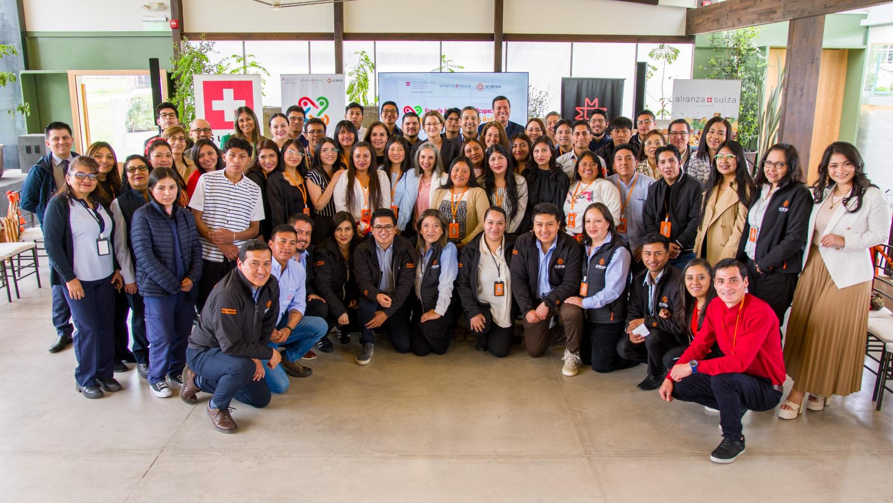 Inauguración de la Escuela de Formación Ocupacional El Obraje