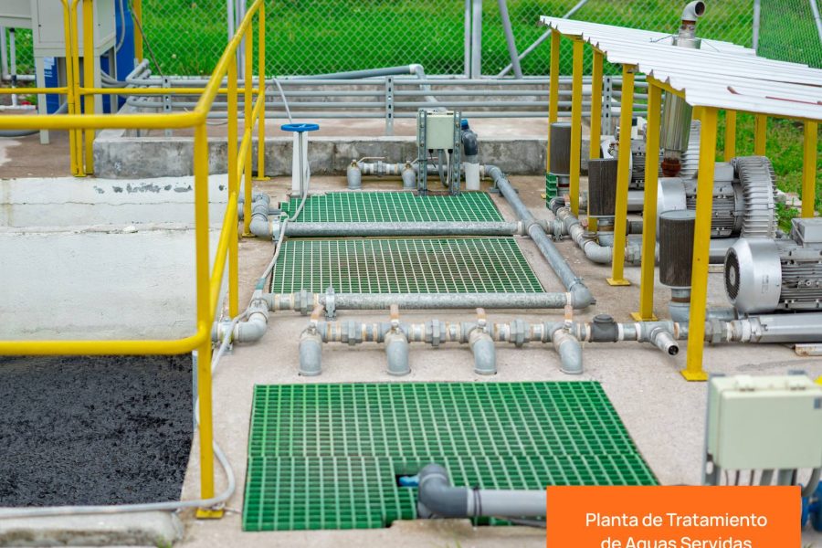 Planta de tratamiento de aguas servidas