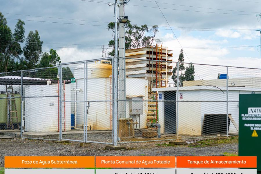 Tanque de almacenamiento y tratamiento de agua