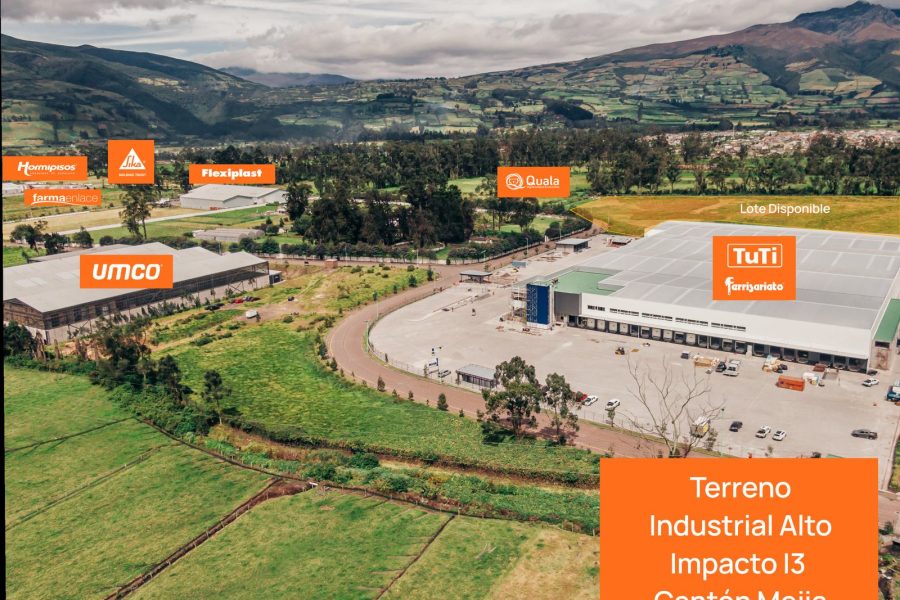 Terreno industrial alto impacto I3, Cantón Mejía